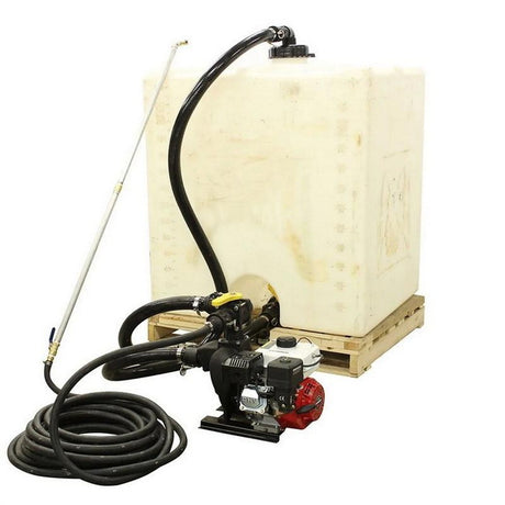 275 Gallon Driveway Tote Asphalt Sealcoating Spray System