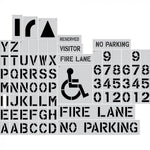 75-pc Contractor's Premium Parking Stencils Package