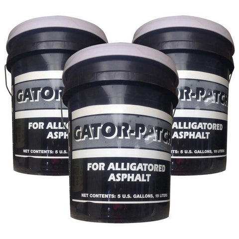 Gator Patch Asphalt Crack Sealer (3 5-gallon Pails)