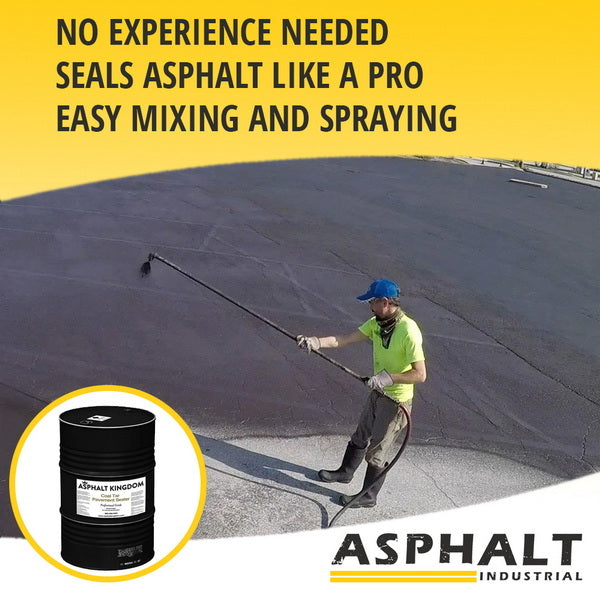 Portable Asphalt Sealcoat Sprayer For 55 Gallon Drums Flyer