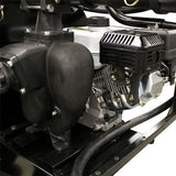 130 Gallon Pro Asphalt Sealer Sprayer Machine Motor Close Up