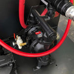 PROMAX Air Operated 575 Gallon Hydraulic Asphalt Spray System Motor Close Up